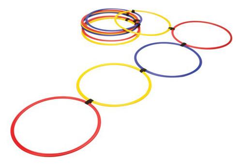 Athletic Specialties Agility Rings with Mesh Bag (Set)