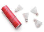 Athletic Specialties Nylon Tournament-Quality Shuttlecocks (Tube of 6)