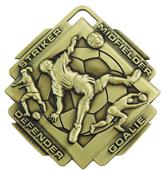 Hasty Award 3" Skillz Medal Soccer