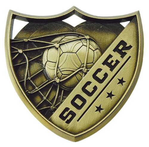 Hasty Award 2.25" Striker Medal Soccer M-731. Personalization is available on this item.