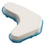 Athletic Specialties Vinyl Covered Jaw Pads with Blue Plastic for Schutt Helmets (set of 24)