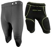 Epic Adult & Youth Game Football Pants & 5 or 7 PC Girdle KIT