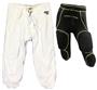 Youth Y2XL White Lace-Up Football Pants & 5 or 7 PC Girdle KIT