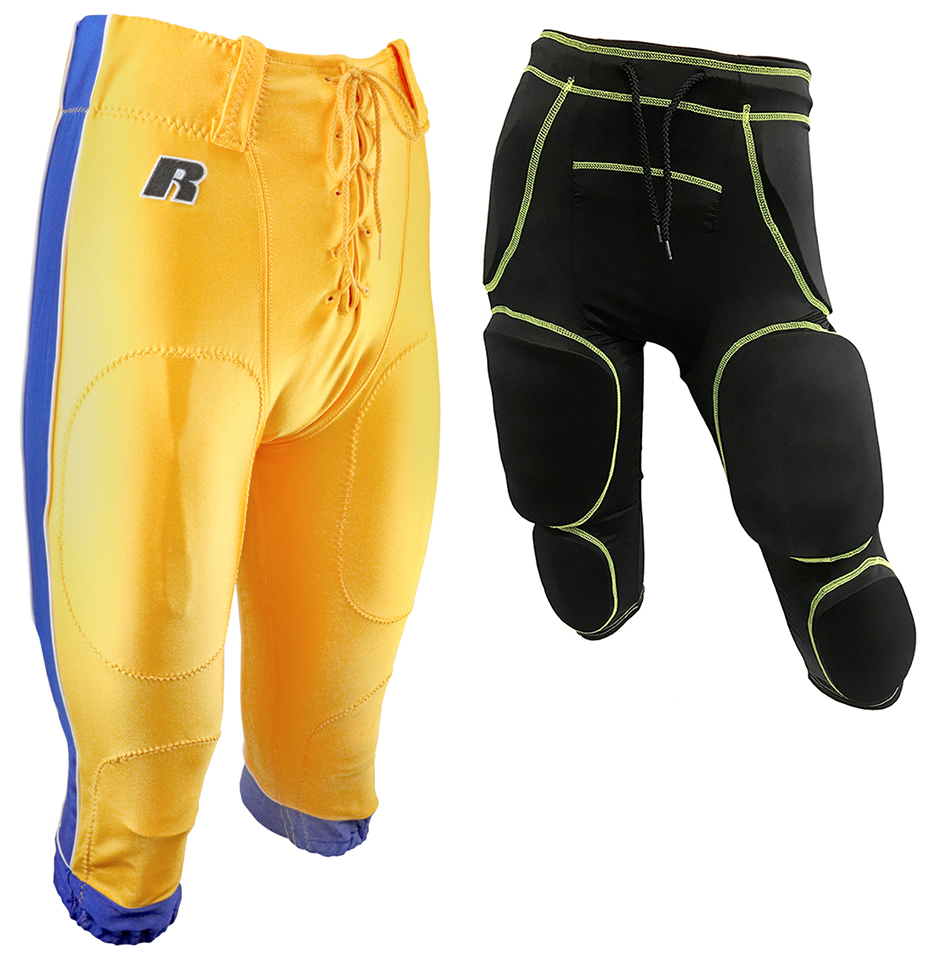 E171191 Youth 26" Waist Football Pants (No Pads) & 5 or 7 PC Girdle KIT