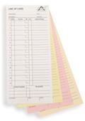 Athletic Specialties Baseball Line-up Cards