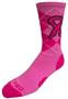 Crew Breast Cancer Awareness Pink Argyle With Pink Ribbon Socks PAIR