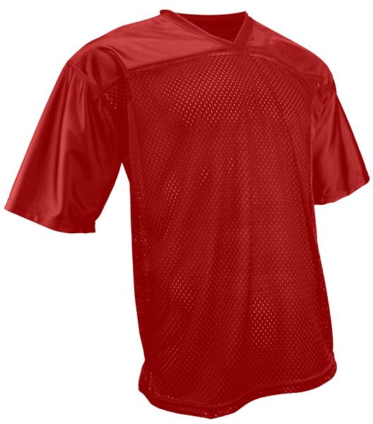  Red Football Jersey Blank Jersey Replica Athletic