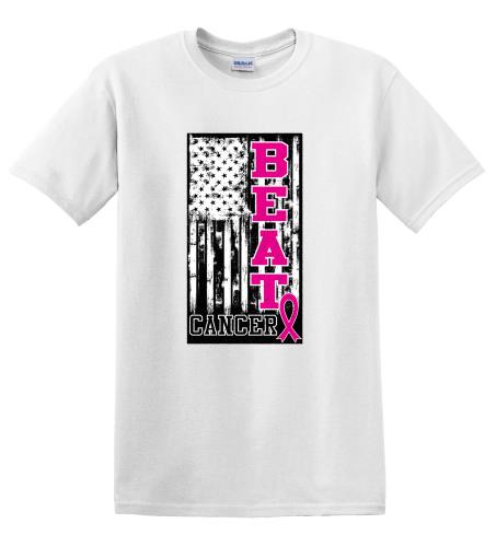 Epic Adult/Youth Cancer Flag Cotton Graphic T-Shirts