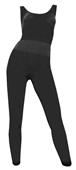 Compression Unitard Jumpsuit, Crisscross Backless Sleeveless for Women