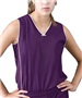 Women's Girls Pebble Mesh Sleeveless Jerseys