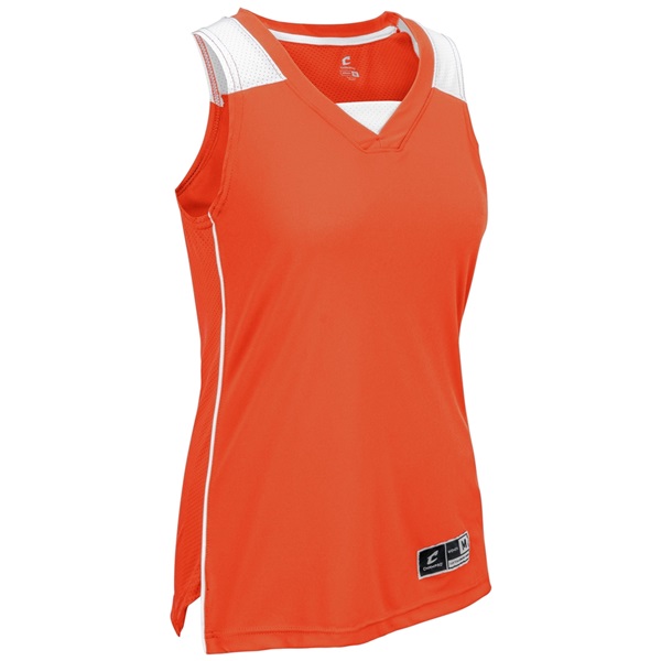 blank basketball jersey dress Champro Women's Prime Jersey, Orange/White / XL Watermelon Rose Petal On Ivory