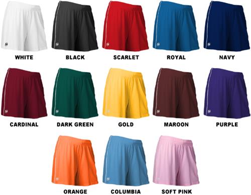 Intensity Women's Cool Mock Piped Sports Shorts