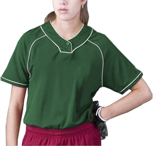 Intensity Womens Cool Mock Softball Jerseys. Decorated in seven days or less.