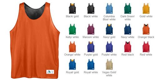 Augusta Reversible Mini Mesh League Tank. Printing is available for this item.