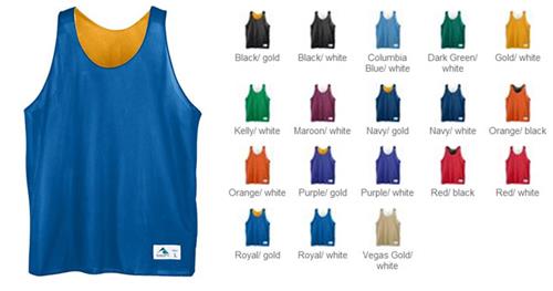Augusta Youth Reversible Mini Mesh League Tank. Printing is available for this item.