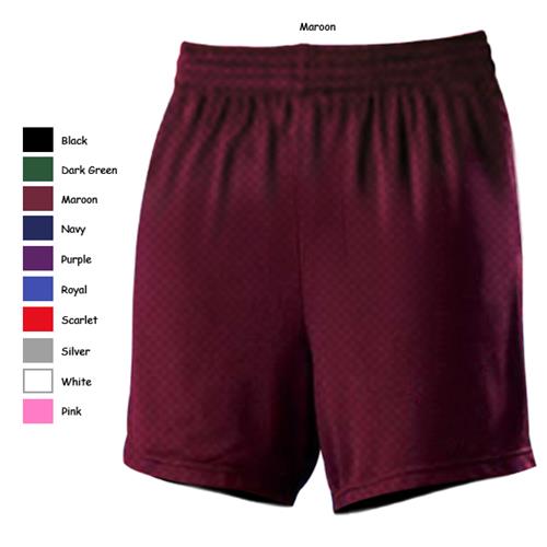 Alleson 565PW Women's/Girl's eXtreme Mesh Shorts
