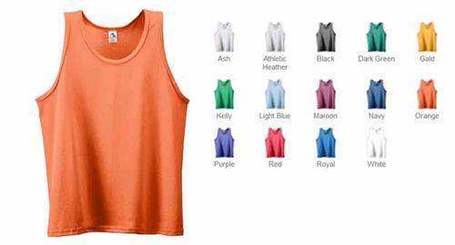 Augusta Sportswear Poly/Cotton Athletic Tank. Printing is available for this item.