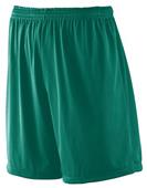 TRASH*********Augusta Adult Large 7" Inseam (Silver Grey)Tricot Lined Mesh Sports Shorts