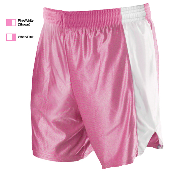 Alleson 552PY Youth Pink Dazzle Basketball Shorts