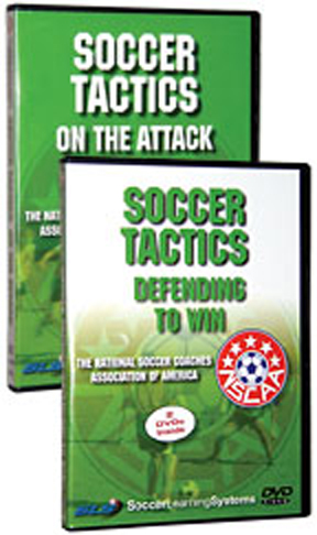 NSCAA Soccer Tactics (2-DVDs) training videos