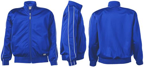 Soffe Adult Brushed Tricot Warm-Up Jackets. Decorated in seven days or less.