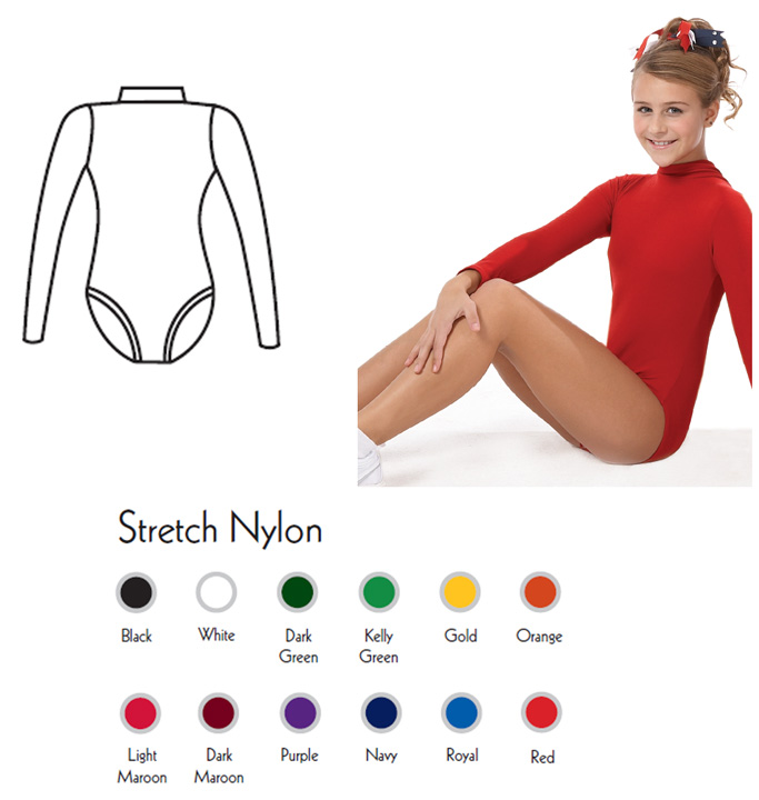 E17510 Cheer Fantastic Cheerleaders Turtleneck Bodysuits