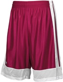 Adult 9" 2-Way Combo Dazzle Eyelet Mesh Reversible Basketball Shorts