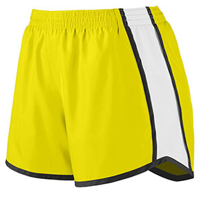 Augusta Girls' Pulse Team Shorts Graded Inseam No Pockets 1266