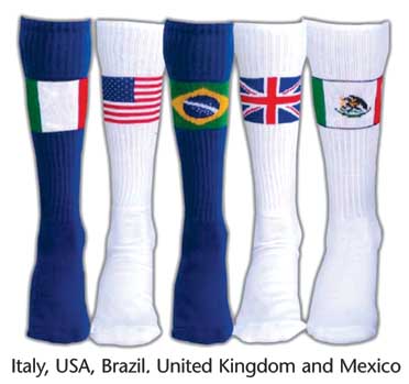 Red Lion Country Flag Athletic Socks - Closeout