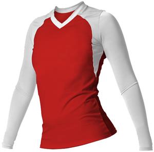 thumbnail image 2 of Mizuno Women's Balboa 6 Long Sleeve Volleyball Jersey - Size XL 2 of 11