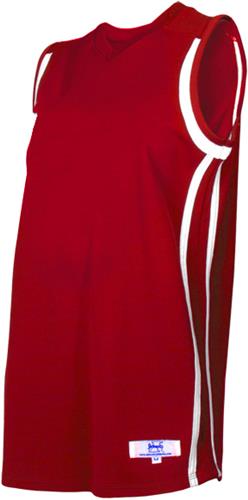 Intensity Womens Low Post Fitted Basketball Jersey. Printing is available for this item.