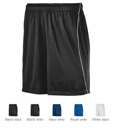 Augusta Wicking Soccer Short with Piping