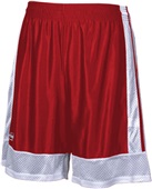Adult 7" Reversible 2-Way Combo Dazzle Eyelet Mesh Basketball Shorts