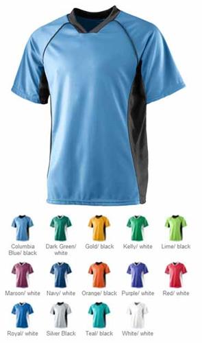Augusta Sportswear Wicking Soccer Shirt. Printing is available for this item.