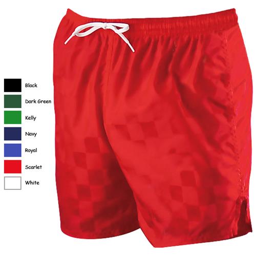 Alleson Youth Checkerboard Soccer Shorts-Closeout