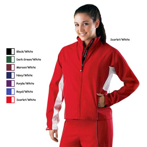 Women's X-Small Water Repellant Warm-up Jackets
