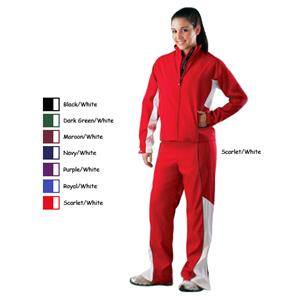 Alleson Women S Water Repellant Warm Up Pants Co Closeout Sale Volleyball Equipment And Gear