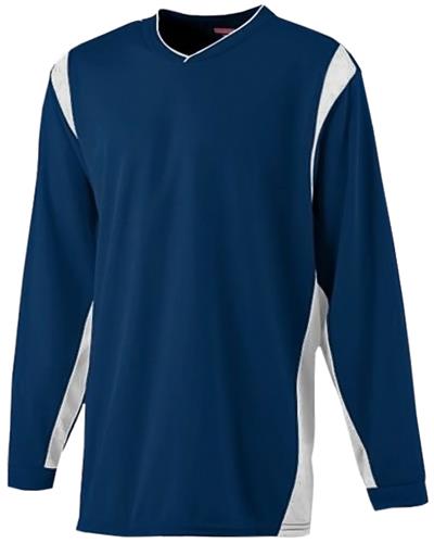 Augusta Wicking Long Sleeve Soccer Warmup Shirt