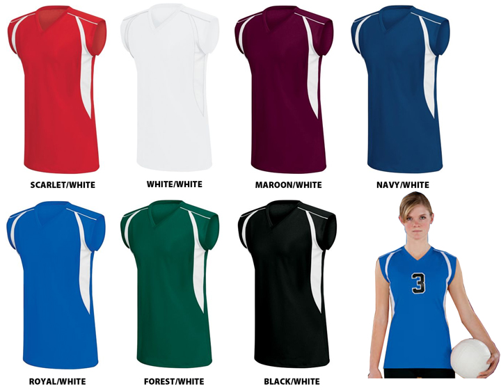 E17828 High Five Elite Volleyball JerseysCloseout