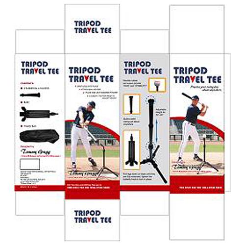 Brett Bros. Baseball Tripod Travel Batting Tees Baseball Equipment & Gear