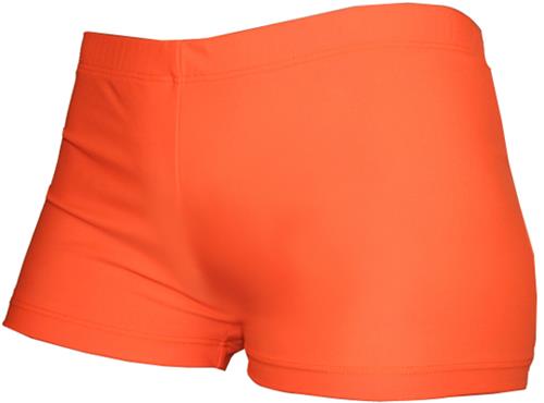 Gem Gear Compression Orange Neon Shorts