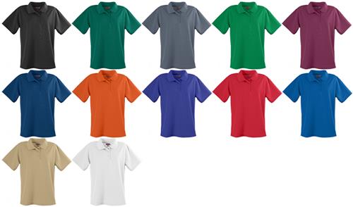 Augusta Ladies' Wicking Mesh Sport Shirt. Printing is available for this item.