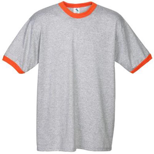 Augusta Athletic Adult Wear Ringer T-Shirt. Decorated in seven days or less.