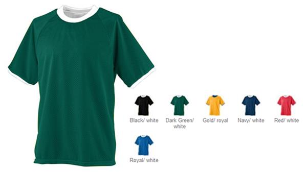 Maillot Réversible Augusta Sportswear – M – Vert/Blanc – Mesh – Basketball