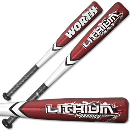 Worth Lithium Prodigy (-10) Youth Baseball Bats