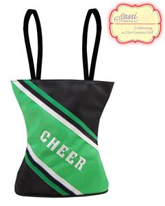 Sassi Designs Green Cheer Braid Uniform Tote Bags - Closeout Sale ...