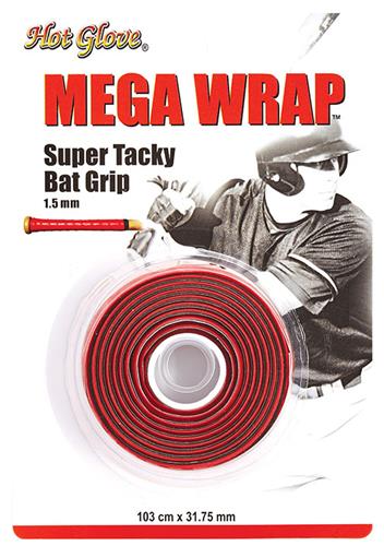 Hot Glove MEGA WRAP Baseball Softball 1.5mm Thick Bat Grip