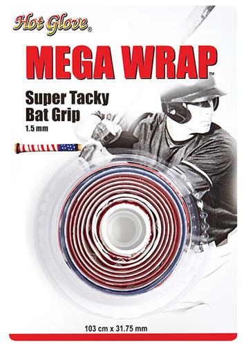 Hot Glove MEGA WRAP Baseball Softball 1.5mm Thick USA Bat Grip