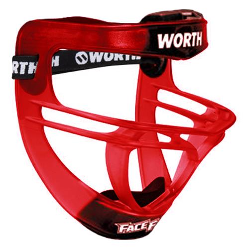 Toxic Face First Baseball Fielders Face Guards Red Baseball Equipment