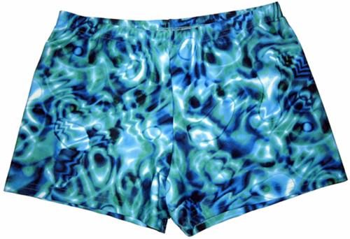 Funkadelic Aqua Fusion Compression Shorts